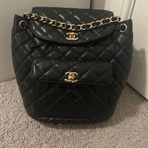 AUTHENTIC VINTAGE CHANEL DUMA BACKPACK